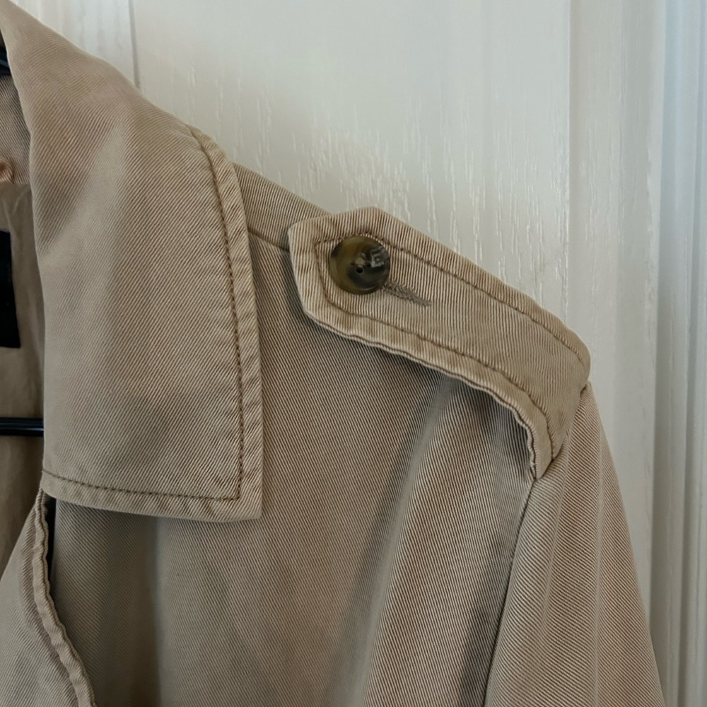 Lucky Brand size medium classic tan trench coat - Picture 9 of 9